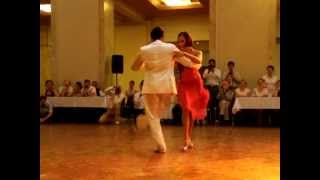 Gisela Natoli &  Gustavo Rosas. White Nights Tango Festival 2012 part1.