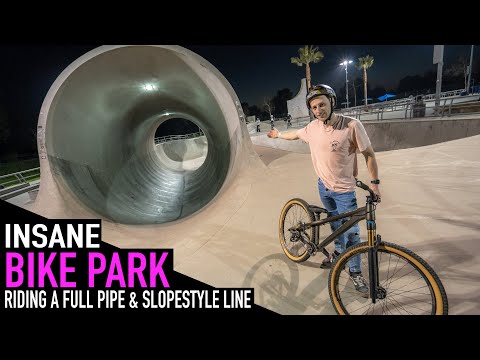 THIS HUGE BIKE PARK HAS EVERYTHING YOU NEED!!