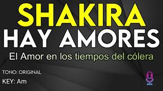 Shakira - Hay Amores - karaoke instrumental