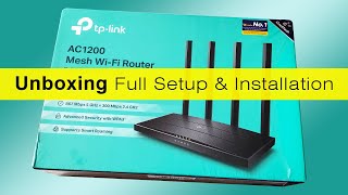 TP-Link Archer C6 AC1200 Wireless Router Unboxing & Setup