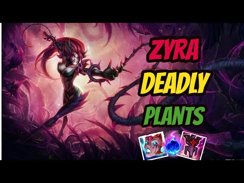 This is How It Looks When Zyra Support Playing Against 5 Bots In Plat (Crazy Matchmaking)