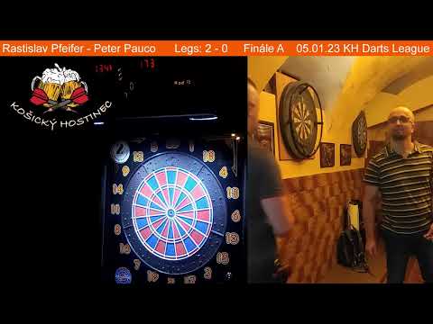 Rastislav Pfeifer - Peter Pauco 05.01.2023 (KH Darts League)