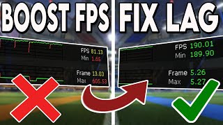 ROCKET LEAGUE BEST VIDEO SETTINGS | Tips To BOOST FPS & FIX LAG!