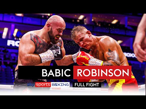 FULL FIGHT! Alen Babic vs Steve Robinson | Heavyweight Bout