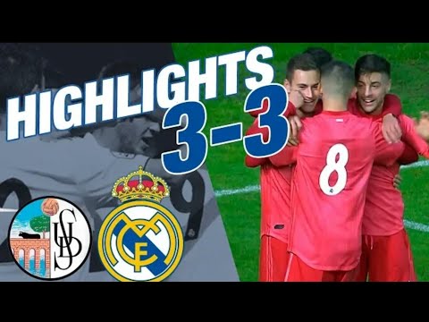 SALMANTINO 3-3 REAL MADRID CASTILLA HIGHLIGHTS