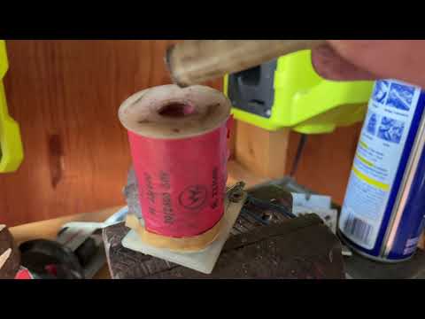 Removing a stuck pinball coil sleeve