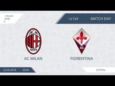 AFL18. Italy. Serie A. Day 13. AC Milan - Fiorentina
