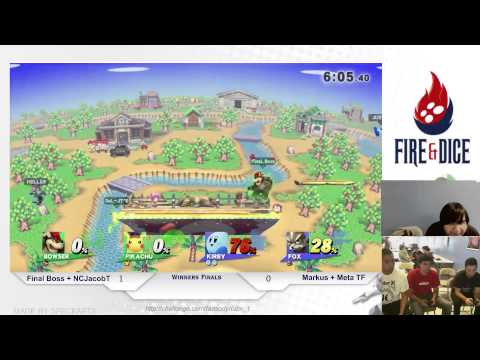 Smash or Die Young #1 - Final Boss + NCJacobT vs Markus + Meta TF - Smash Wii U WF