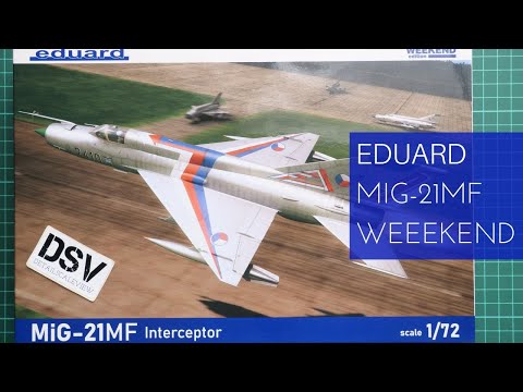 Eduard 1/72 MiG-21MF Interceptor Weekend (7469) Review