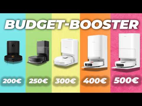 Die 5 besten Saugroboter unter 500€: Preisleistung auf den Punkt!💰