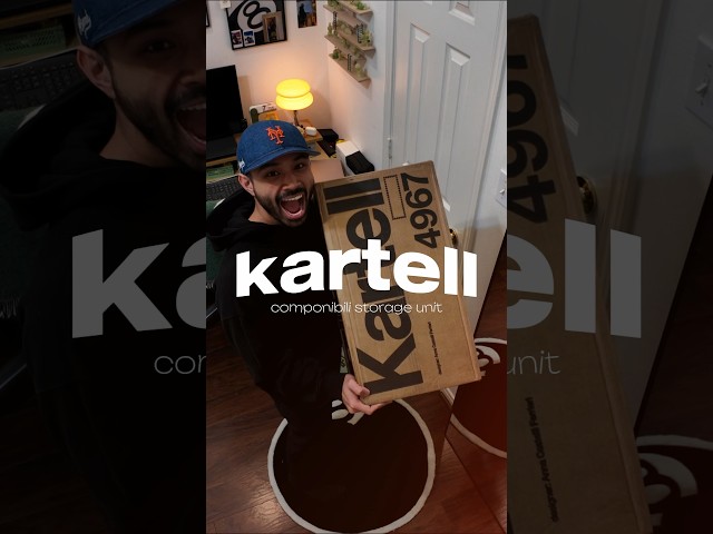 Vídeo relacionado con Kartell Componibili Elementos modulares, Blanco, 32 x 32 x 58,5 cm, 3 Elementos