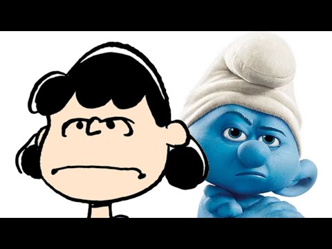 The Shantae & Peanuts Show - Lucy Van Pelt Is Grouchy Smurf (The Smurfs Parody)