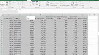 Financial Accounting / Excel Tutorials - Lesson 7