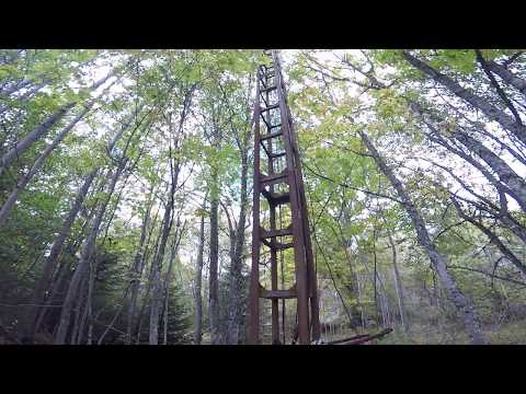 Hylses Blekingeturne - ANTENNHUSET - Övergivet i Bergsmåla Karlskrona - 2017-10-03 (GoPro 5)