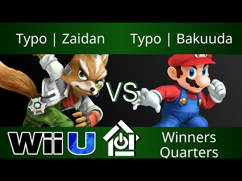 Typo House WR 3/21/17 - Typo | Zaidan (Fox) vs Typo | Bakuuda (Mario) - Smash 4 Winners Quarters