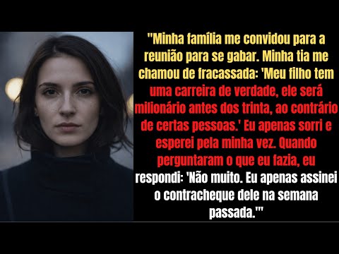 ELES ME HUMILHARAM NO JANTAR, MAS NÃO SABIAM QUE EU ERA A DONA DE TUDO! 😱🔥