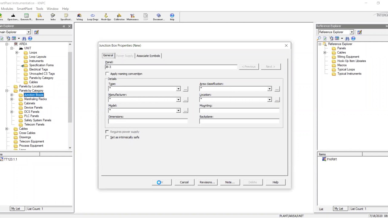 How to create new junction box in Spi Intool?