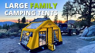 10 Large Family Camping Tents for Ultimate Camping