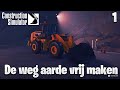 De weg Aarde vrij maken! | Construction Simulator