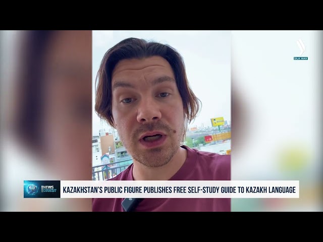 Kazakistanlı kamu adamı Kazakça öğrenme kitabı yayınladı
