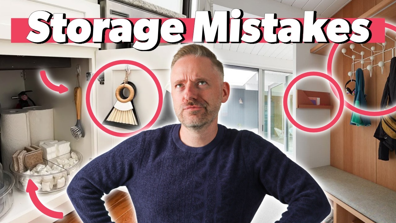 WORST Home Organization & Storage Mistakes  (& How To Fix Them!)