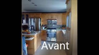 Relooking d`armoire de cuisine et meubles