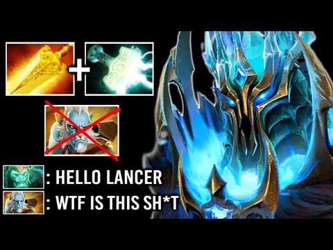 EPIC Mjollnir Wraith King vs PRO Phantom Lancer Full Electric Burn AOE Build 8k Teamwork 7.22 Dota 2