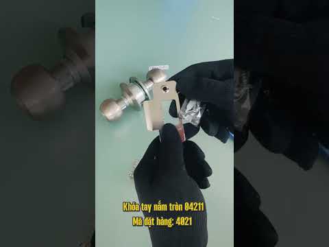 Khóa tay nắm tròn Việt Tiệp 04211
