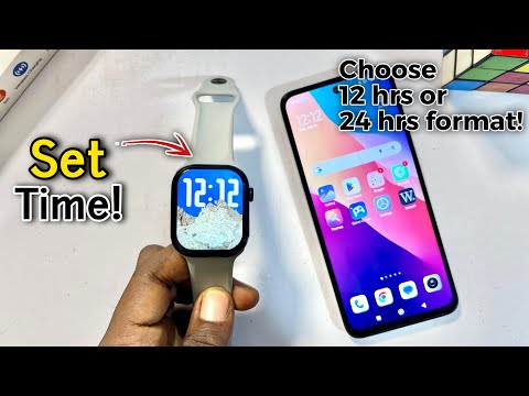 How to Set Time on Any Smartwatch | Smartwatch Time & Date Settings