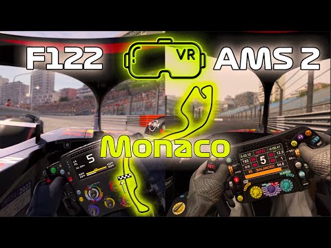 (VR) F122 vs Automobilista 2 | Monaco | RTX4090