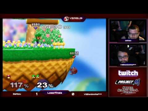 Versus Monthly Rumble November  Gahtzu (Captain Falcon) vs VS|Blea Gelo (Luigi) Melee Losers Finals