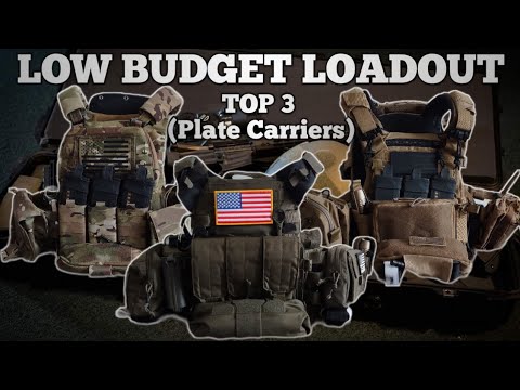 LOW BUDGET LOADOUT |Top 3 Plate Carriers|