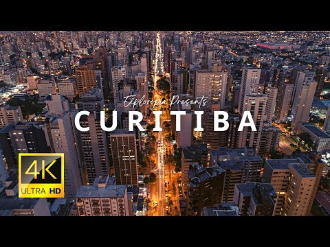 Curitiba, Paraná, Brazil 🇧🇷 in 4K ULTRA HD 60FPS Video by Drone