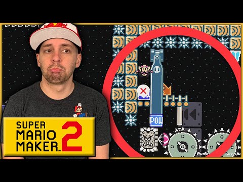 Think FAST or you'll be CRUSHED! [SUPER MARIO MAKER 2]