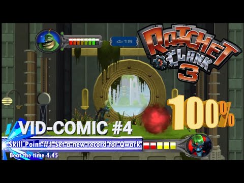 Ratchet & Clank 3 (HD) - All Skill Points & Titanium Bolts (Vid-Comic #4) + DR. NEFARIOUS BOSS FIGHT