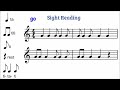 Reading syncopated patterns 1