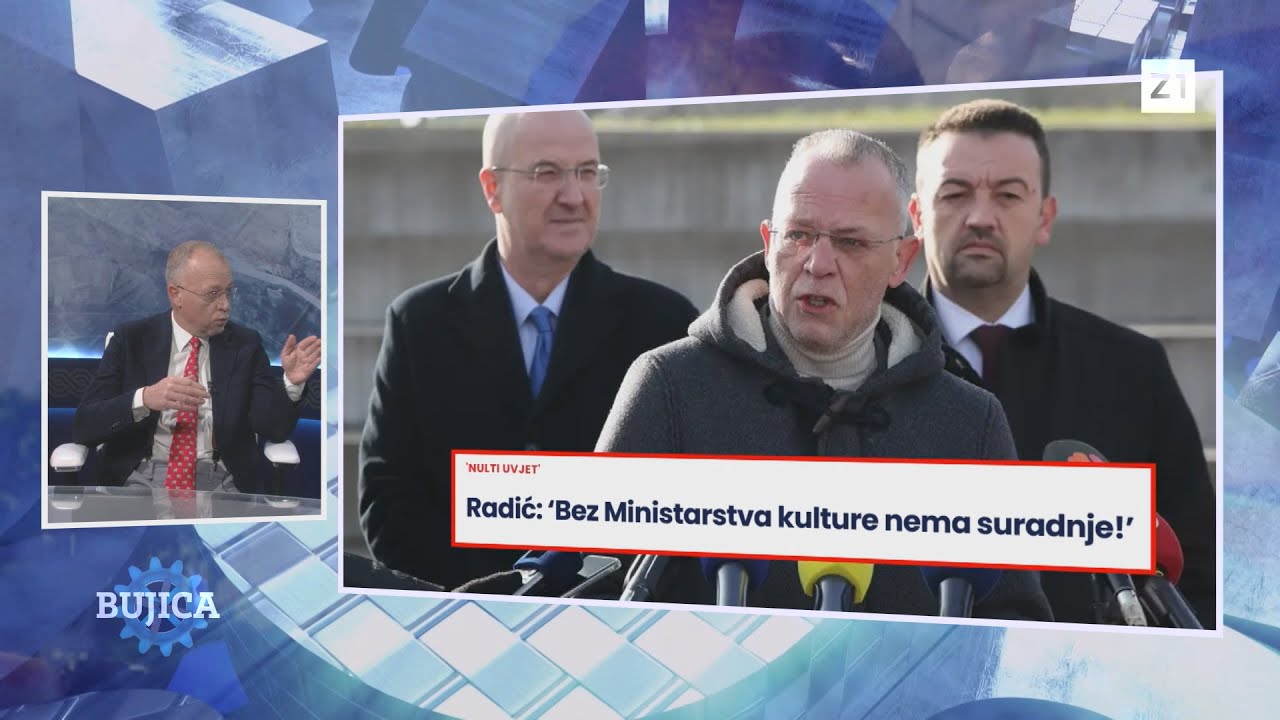 BUJICA 12.12.2025. DR. ZLATKO HASANBEGOVIĆ: Desna platforma uzima kulturu i gasi Pupovčeve Novosti!
