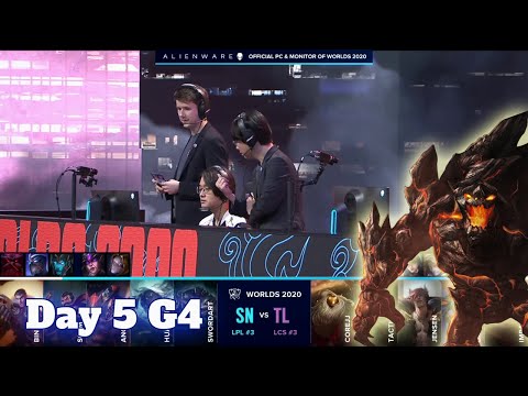 SN vs TL | Day 5 Group A S10 LoL Worlds 2020 | Suning vs Team Liquid - Groups full game