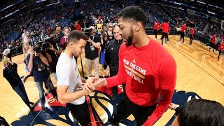 Stephen Curry - Golden State Warriors - Anthony Davis - New Orleans Pelicans