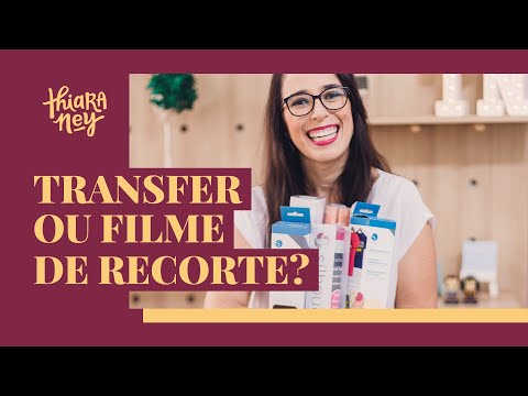 Qual a diferença entre transfer e filme de recorte?