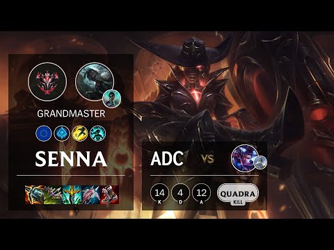 Senna ADC vs Vayne - EUW Grandmaster Patch 11.14