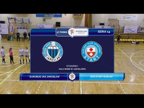 14. seria Eurobud JKS Jarosław - EKS Start Elbląg [skrót]