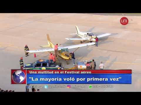 Festival aéreo en Villa María