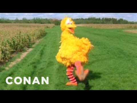 Big Bird Doesn't Stand A Chance Against Mitt Romney | CONAN on TBS
