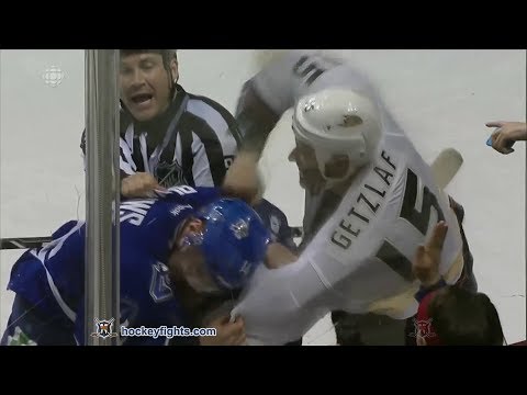 Ryan Getzlaf vs Alexandre Burrows