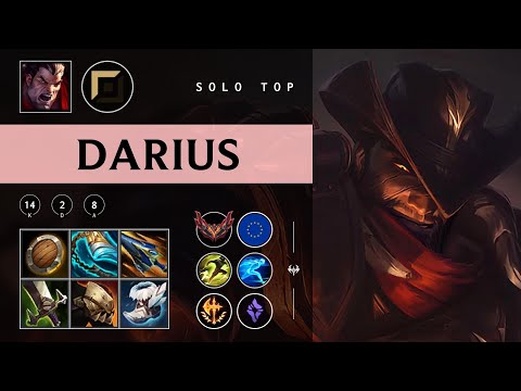 Darius Top vs Nidalee - EUW Grandmaster Patch 25.24