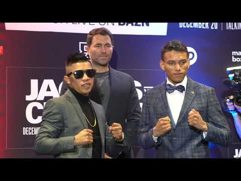 WBC FLYWEIGHT TITLE FIGHT! JULIO CESAR MARTINEZ v CRISTOFER ROSALES HEAD-TO-HEAD/ IN PHOENIX