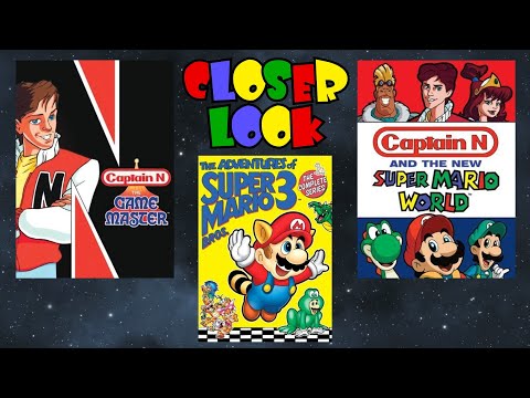 Closer Look - Captain N: The Game Master, Super Mario Bros. 3 & Super Mario World DVD Sets
