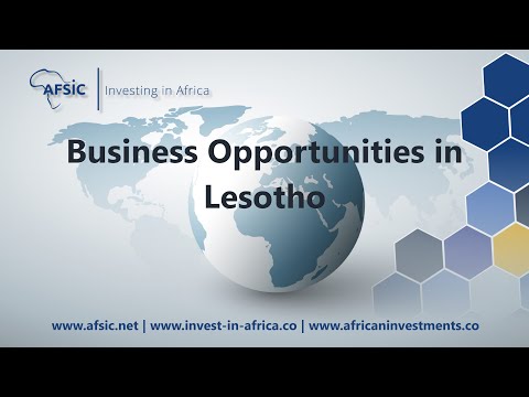 Business Opportunities in Lesotho - DOING BUSINESS IN LESOTHO - GET Business Opportunities FREE!
