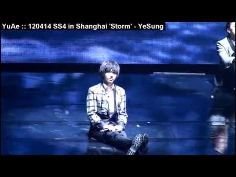 YuAe : 120414 SS4 in Shanghai 'Storm' - YeSung